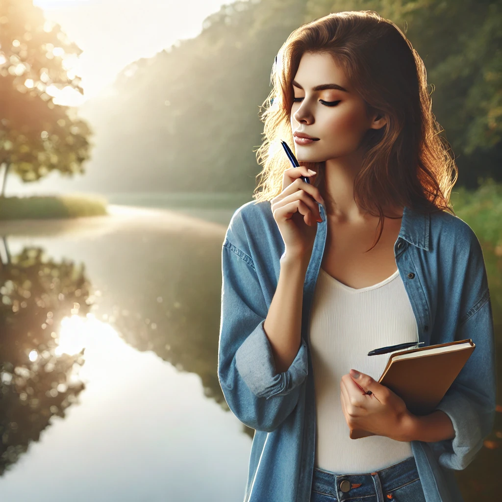 Was kannst du und was magst du? Wer bist du und wer willst du sein? Es symbolisiert den Prozess der Selbstfindung und inneren Reflexion.