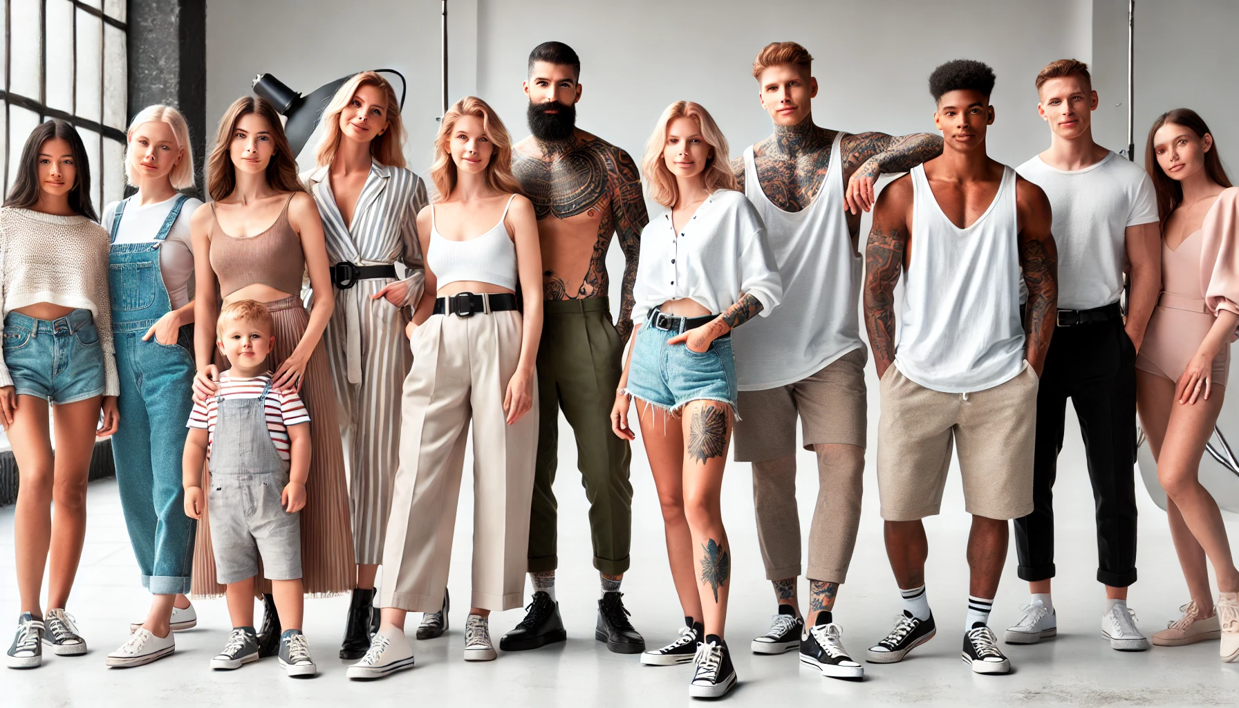 Model Kategorien – Entdecke die Vielfältigkeit der Modelwelt: Von Babymodels bis zu Tattoo Models