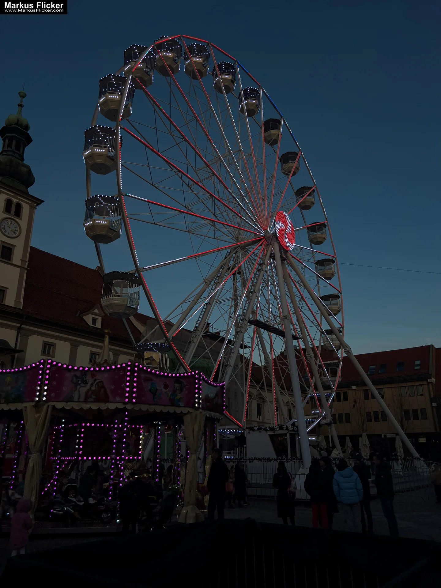Magisches Maribor Weihnachtsmarkt Winterwunderland Advent im Winter Čarobni Maribor Riesenrad Slowenien Magisches Maribor Weihnachtsmarkt Winterwunderland Advent im Winter Čarobni Maribor Riesenrad