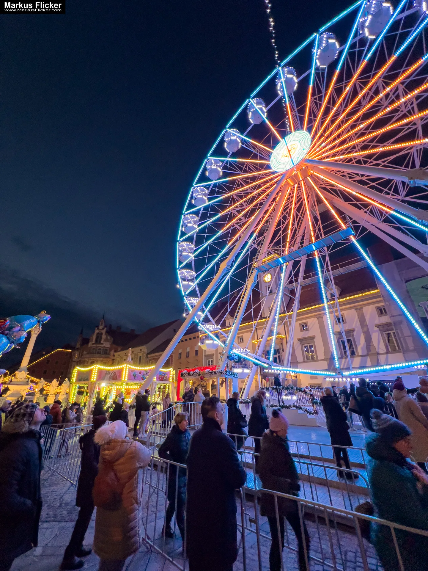 Magisches Maribor Weihnachtsmarkt Winterwunderland Advent im Winter Čarobni Maribor Riesenrad Slowenien Magisches Maribor Weihnachtsmarkt Winterwunderland Advent im Winter Čarobni Maribor Riesenrad