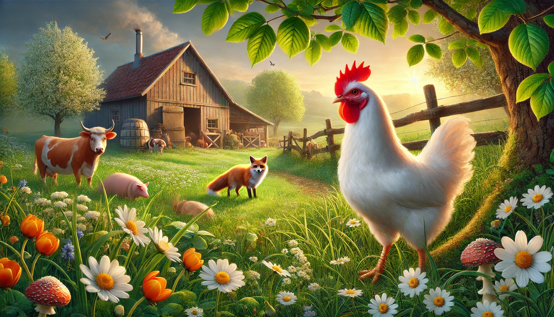 Das Abenteuer von Henriette, der neugierigen Henne. 20 Spannende und lehrreiche Kindergeschichten am Bauernhof. Tierische Geschichten voller Mut und Freundschaft. Erzählungen von Entdeckern und Freunden. Abenteuer und Freundschaften in der Tierwelt