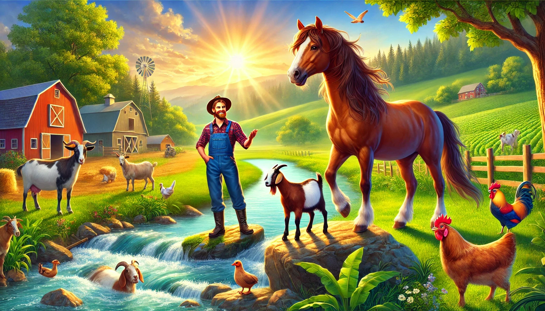 Die Abenteuer von Max, dem schlauen Pferd. 20 Spannende und lehrreiche Kindergeschichten am Bauernhof. Tierische Geschichten voller Mut und Freundschaft. Erzählungen von Entdeckern und Freunden. Abenteuer und Freundschaften in der Tierwelt