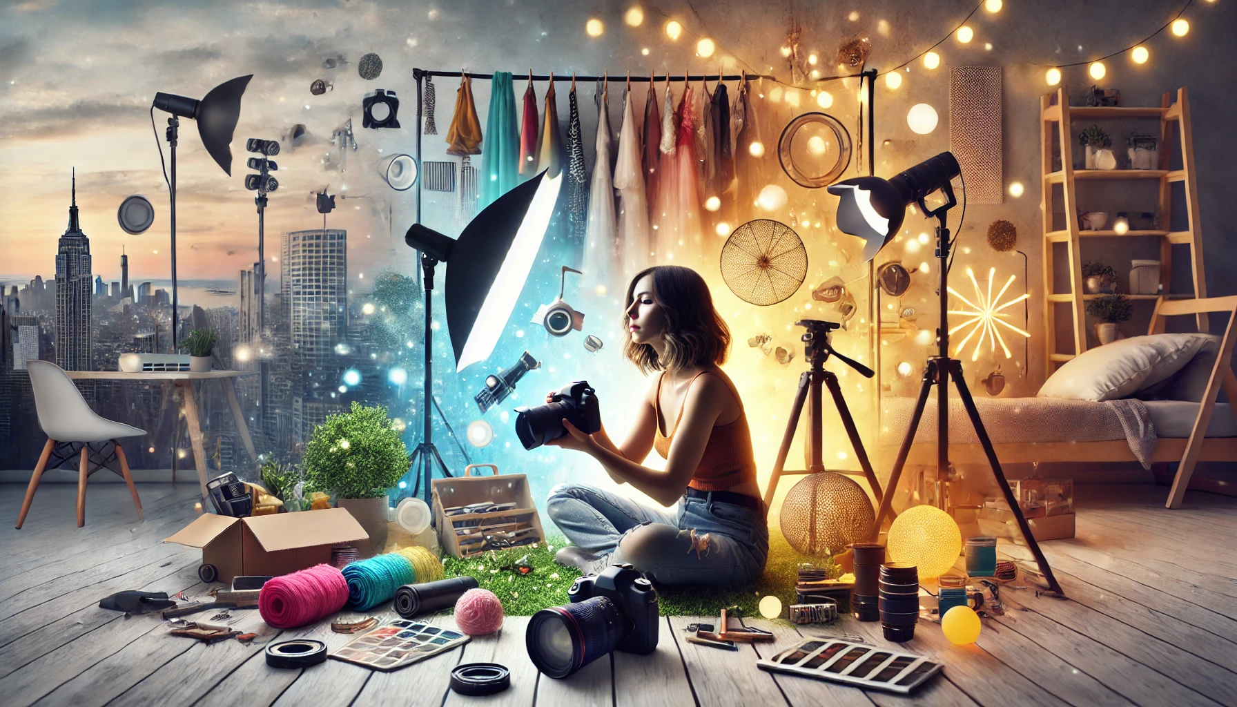 Kreative DIY-Fotografie – Zuhause, in der Stadt und in der Natur inkl. 37 Tipps und Tricks Materialien und Tools für DIY-Fotografen für Kreative DIY-Fotografie – Zuhause, in der Stadt und in der Natur inkl. 37 Tipps und Tricks