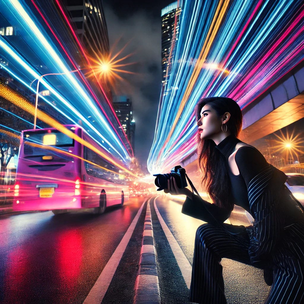 Kreative DIY-Fotografie – Zuhause, in der Stadt und in der Natur inkl. 37 Tipps und Tricks Langzeitbelichtungen bei Nacht: Lichter und Bewegung für DIY Fotografie. Kreative DIY-Fotografie – Zuhause, in der Stadt und in der Natur