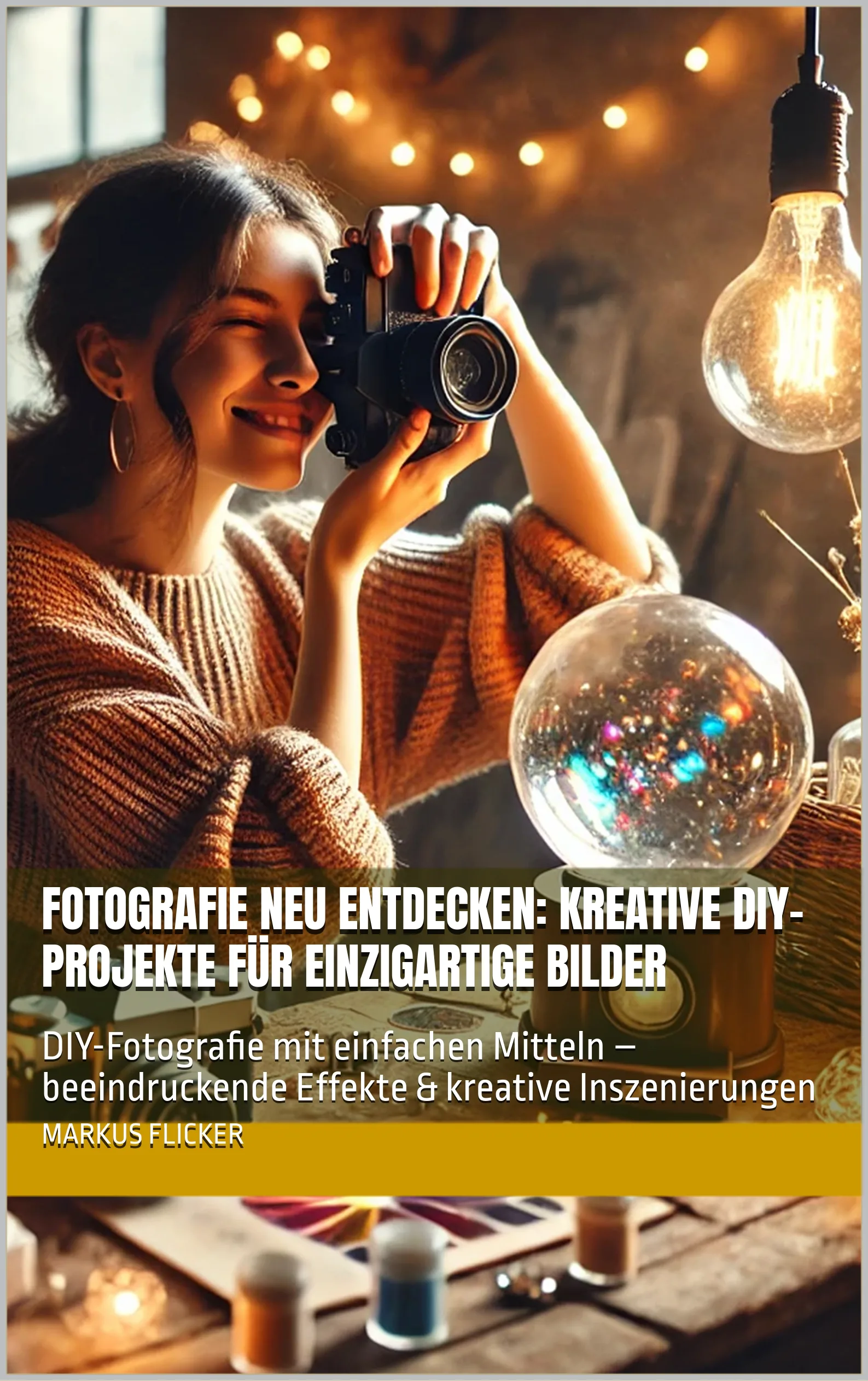 Fotografie neu entdecken: Kreative DIY-Projekte für einzigartige Bilder. DIY-Fotografie mit einfachen Mitteln – beeindruckende Effekte & kreative Inszenierungen Buch von Markus Flicker