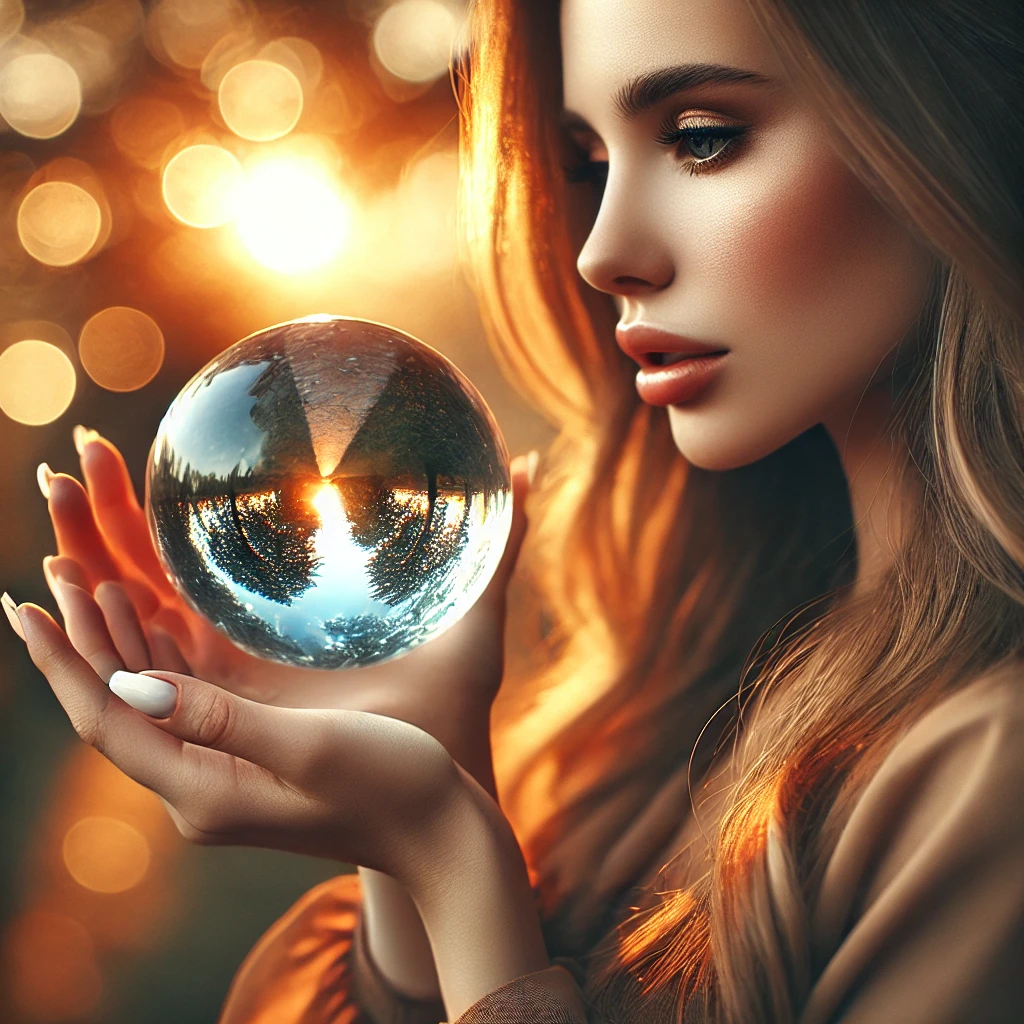 Prisma-, Glaskugel und Spiegeleffekte. Lichtmalerei mit Taschenlampen für DIY-Fotoprojekte