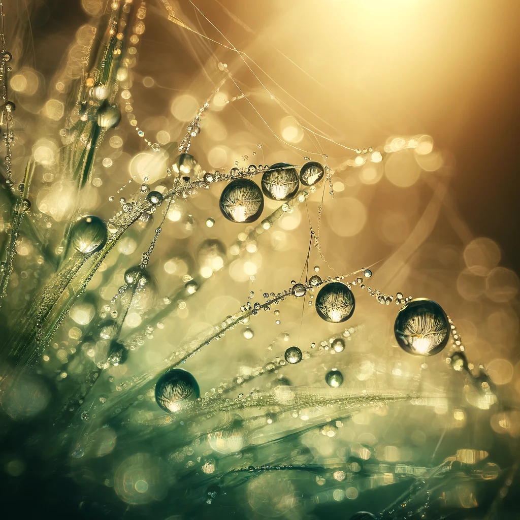 Dynamik im Detail: Wassertropfen und Gräser für DIY-Fotoprojekte