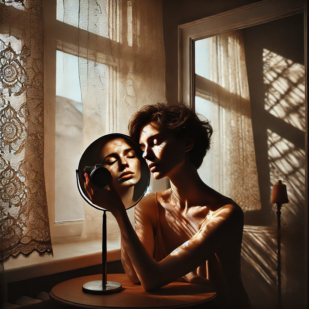 Kreative Porträts im eigenen Zuhause. Selbstporträts mit einfachen Mitteln für DIY-Fotoprojekte