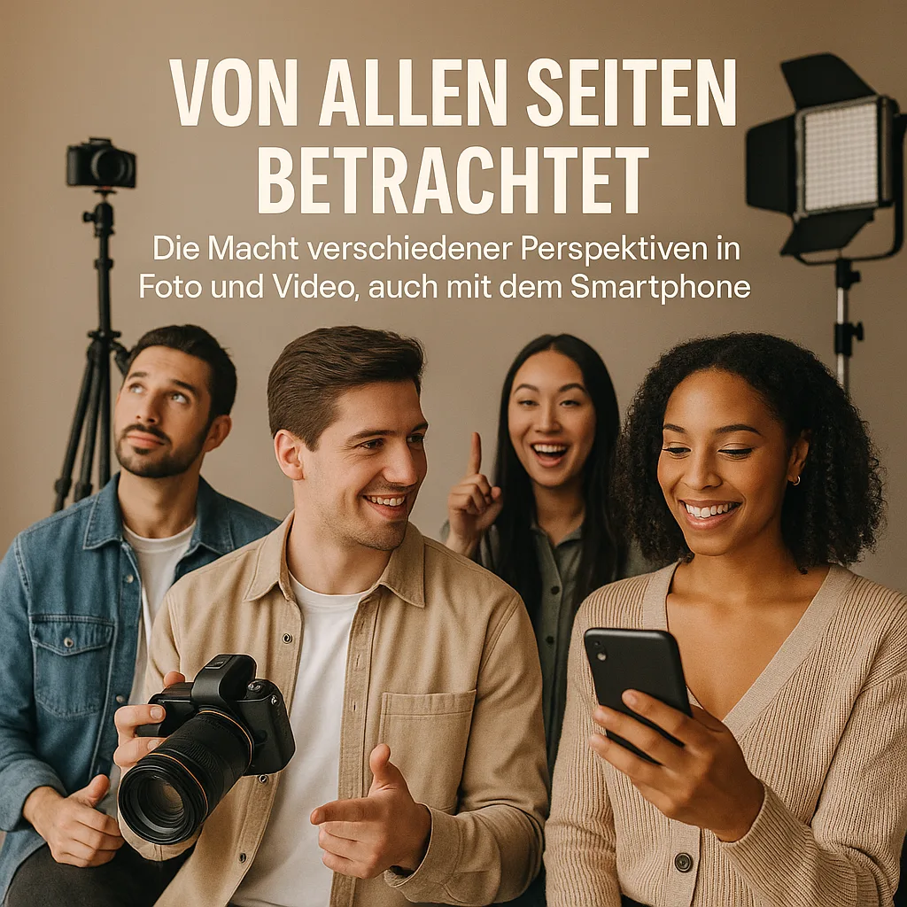 Von allen Seiten betrachtet: Die Macht verschiedener Perspektiven in Foto und Video, auch mit dem Smartphone