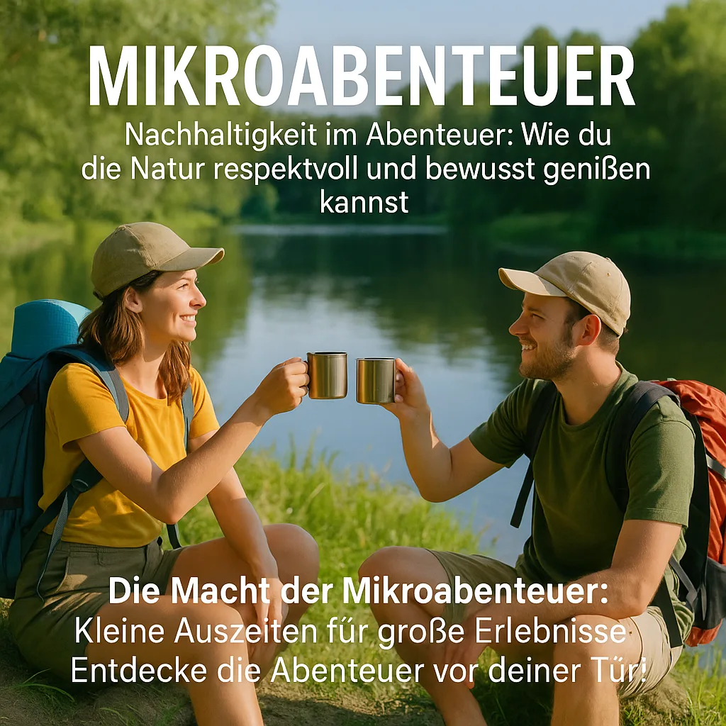 Nachhaltigkeit im Abenteuer: Wie du die Natur respektvoll und bewusst genießen kannst. Die Macht der Mikroabenteuer: Kleine Auszeiten für große Erlebnisse: Entdecke die Abenteuer vor deiner Tür! Nachhaltigkeit im Abenteuer: Wie du die Natur respektvoll und bewusst genießen kannst. Die Macht der Mikroabenteuer: Kleine Auszeiten für große Erlebnisse: Entdecke die Abenteuer vor deiner Tür!