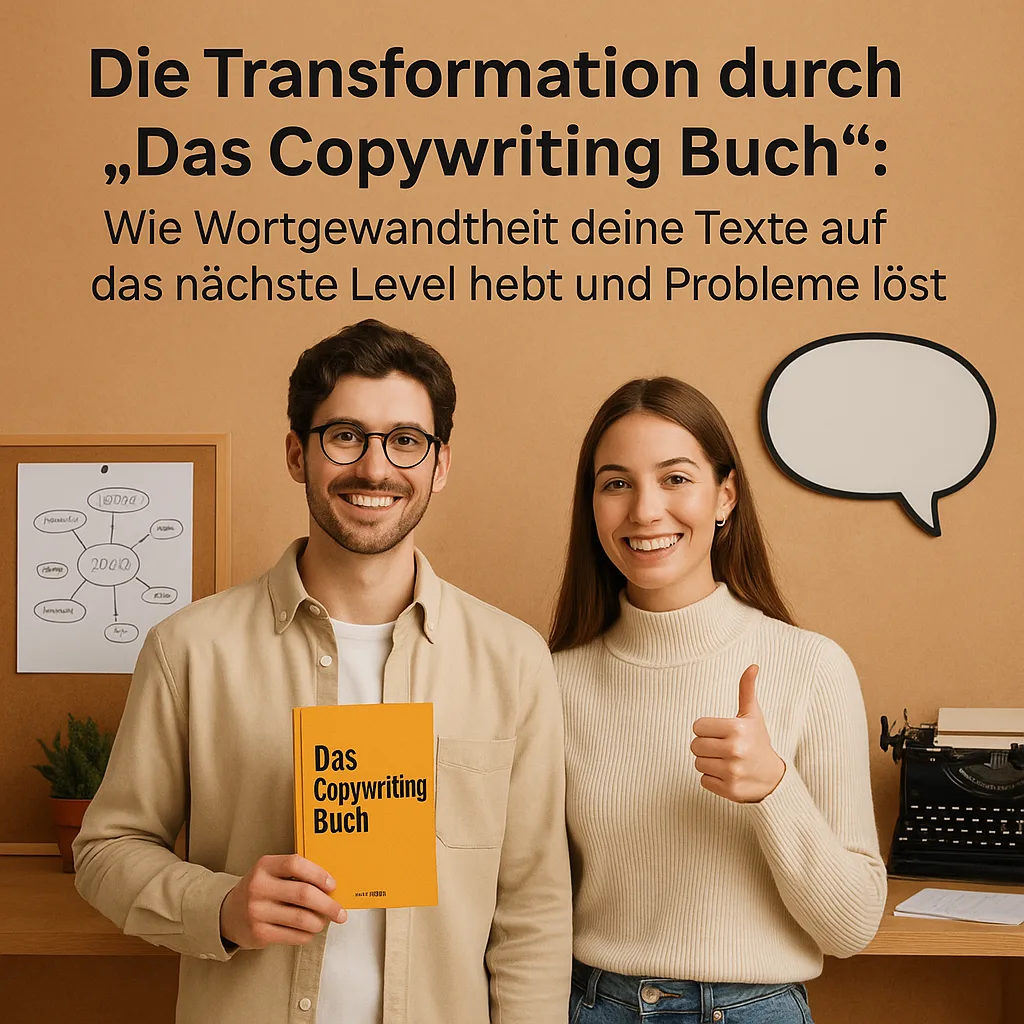 Die Transformation durch "Das Copywriting Buch": Wie Wortgewandtheit deine Texte auf das nächste Level hebt und Probleme löst Die Transformation durch "Das Copywriting Buch": Wie Wortgewandtheit deine Texte auf das nächste Level hebt und Probleme löst