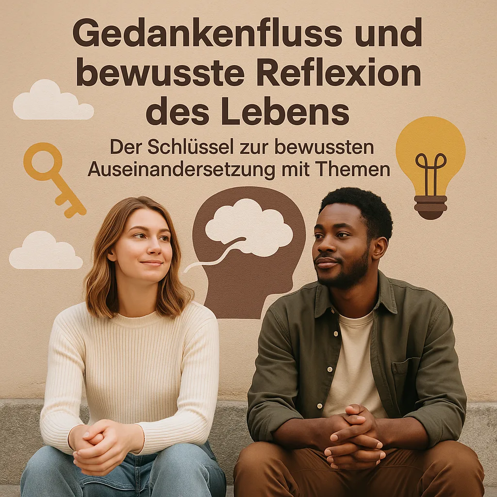 Gedankenfluss und bewusste Reflexion des Lebens. Der Schlüssel zur bewussten Auseinandersetzung mit Themen. Gedankenfluss und bewusste Reflexion des Lebens. Der Schlüssel zur bewussten Auseinandersetzung mit Themen.