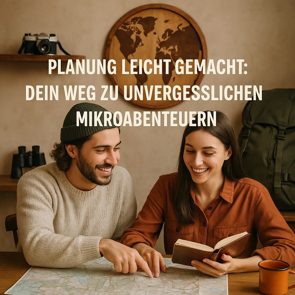 Planung leicht gemacht: Dein Weg zu unvergesslichen Mikroabenteuern. Die Macht der Mikroabenteuer: Kleine Auszeiten für große Erlebnisse: Entdecke die Abenteuer vor deiner Tür!