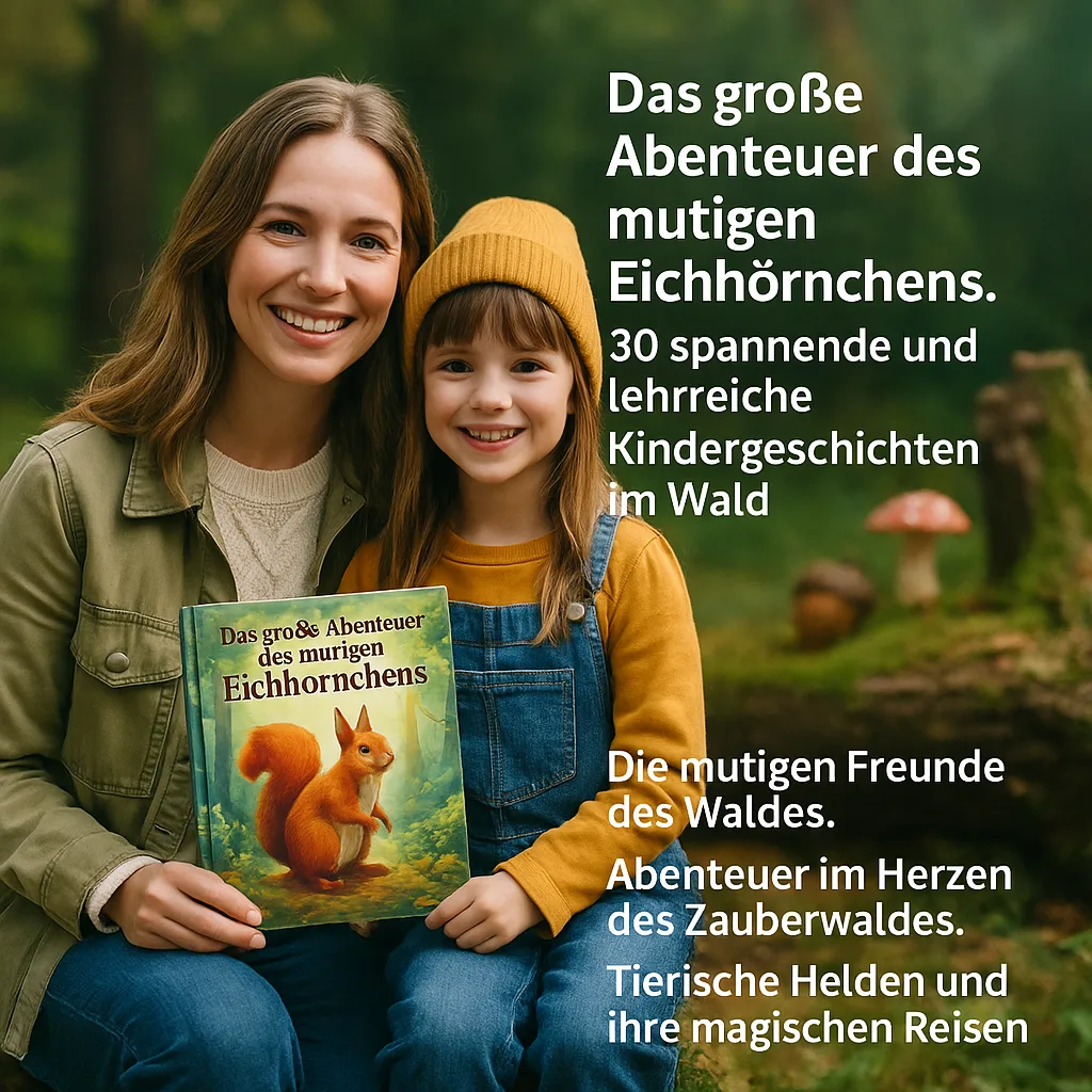 Das große Abenteuer des mutigen Eichhörnchens. 30 Spannende und lehrreiche Kindergeschichten im Wald. Die mutigen Freunde des Waldes. Abenteuer im Herzen des Zauberwaldes. Tierische Helden und ihre magischen Reisen. Das große Abenteuer des mutigen Eichhörnchens. 30 Spannende und lehrreiche Kindergeschichten im Wald. Die mutigen Freunde des Waldes. Abenteuer im Herzen des Zauberwaldes. Tierische Helden und ihre magischen Reisen.