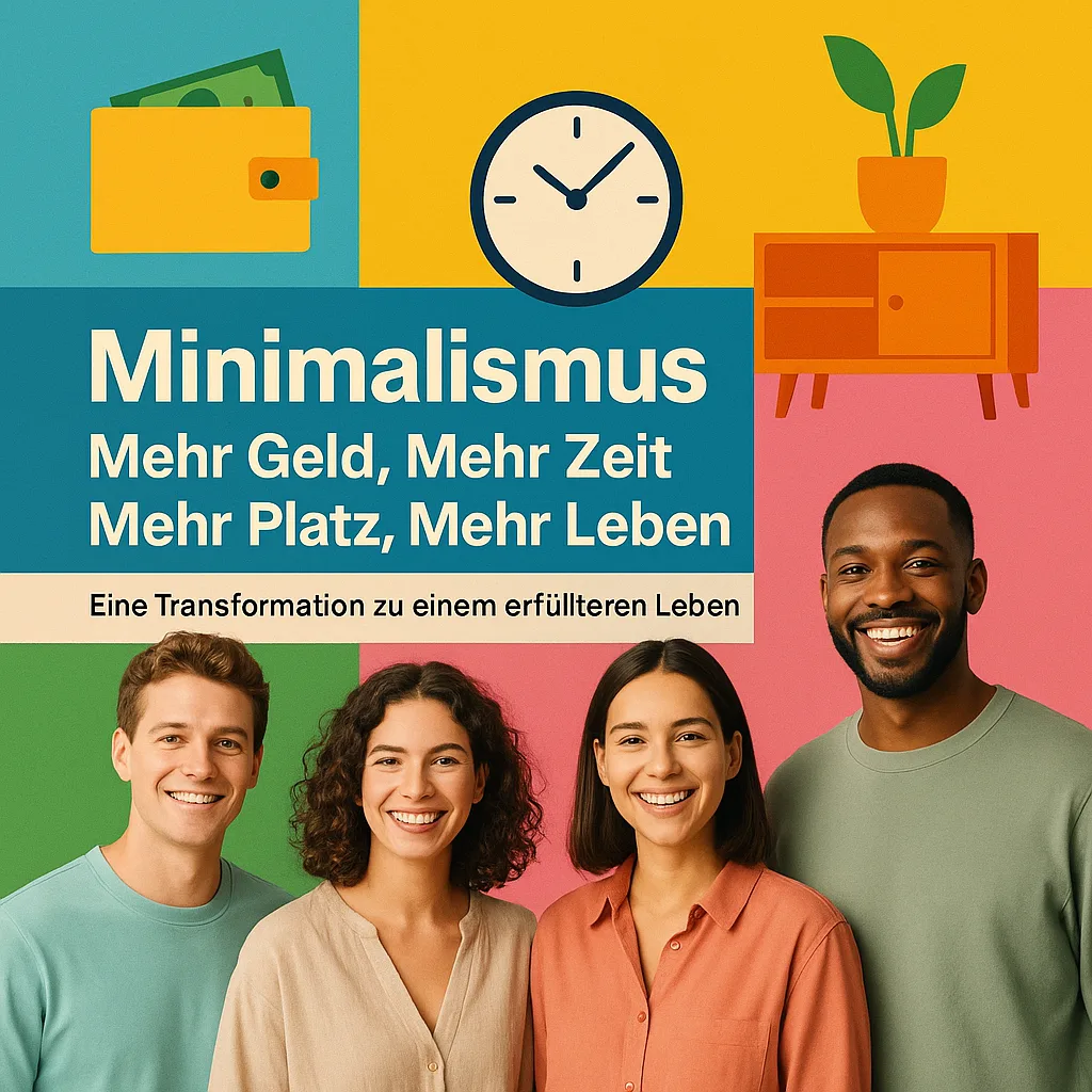 Minimalismus: Mehr Geld, Mehr Zeit, Mehr Platz, Mehr Leben – Eine Transformation zu einem erfüllteren Leben. Minimalismus Mehr Geld Mehr Zeit Mehr Platz Mehr Leben: Minimalistisch leben, maximal profitieren, maximal genießen, weniger Ballast