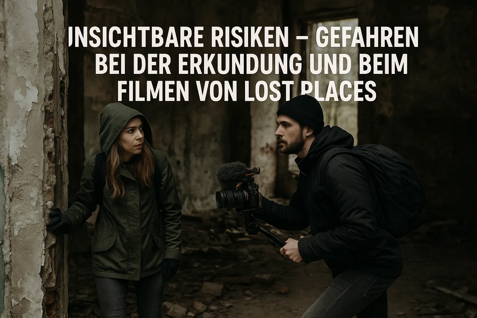 Unsichtbare Risiken – Gefahren bei der Erkundung und beim Filmen von Lost Places Unsichtbare Risiken – Gefahren bei der Erkundung und beim Filmen von Lost Places