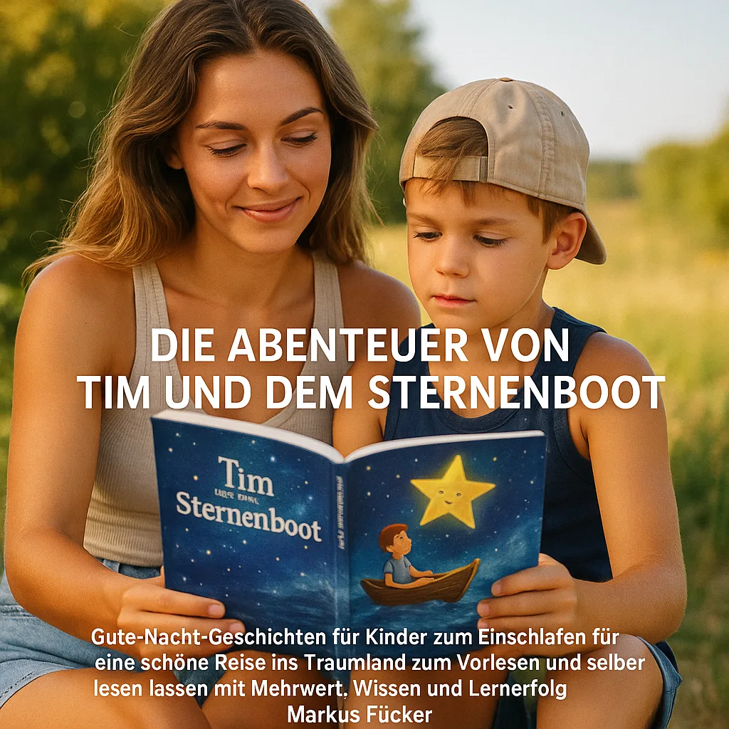 Die Abenteuer von Tim und dem Sternenboot. 26 Gute Nacht Geschichten für Kinder zum Einschlafen für eine schöne Reise ins Traumland zum Vorlesen und selber lesen lassen mit Mehrwert, Wissen und Lernerfolg Buch von Markus Flicker Die Abenteuer von Tim und dem Sternenboot. Gute Nacht Geschichten für Kinder zum Einschlafen für eine schöne Reise ins Traumland zum Vorlesen und selber lesen lassen mit Mehrwert, Wissen und Lernerfolg Buch von Markus Flicker