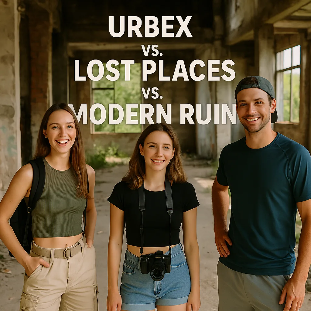 Urbex vs. Lost Places vs. Modern Ruins
