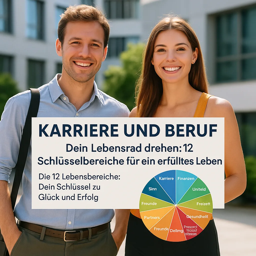 Karriere und Beruf. Dein Lebensrad drehen: 12 Schlüsselbereiche für ein Erfülltes Leben: Die 12 Lebensbereiche: Dein Schlüssel zu Glück und Erfolg