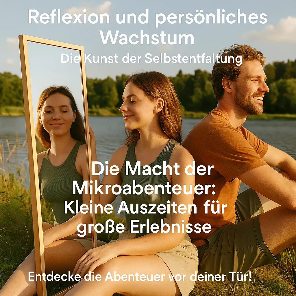 Reflexion und persönliches Wachstum. Die Kunst der Selbstentfaltung. Die Macht der Mikroabenteuer: Kleine Auszeiten für große Erlebnisse: Entdecke die Abenteuer vor deiner Tür! Reflexion und persönliches Wachstum. Die Kunst der Selbstentfaltung. Die Macht der Mikroabenteuer: Kleine Auszeiten für große Erlebnisse: Entdecke die Abenteuer vor deiner Tür!