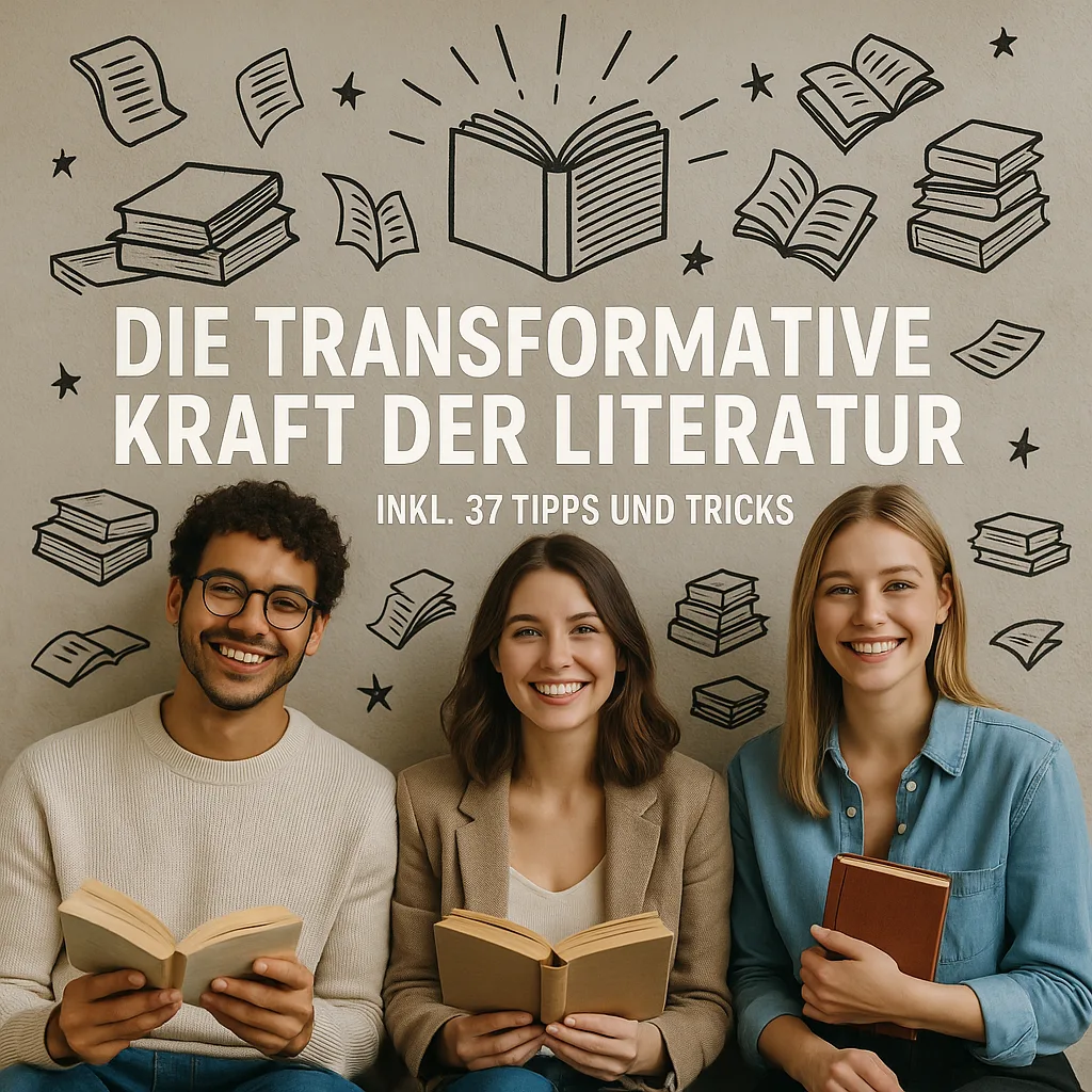 Die transformative Kraft der Literatur inkl. 37 Tipps und Tricks Die transformative Kraft der Literatur inkl. 37 Tipps und Tricks