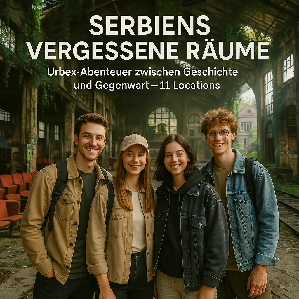 Serbiens vergessene Räume – Urbex-Abenteuer zwischen Geschichte und Gegenwart inkl. 11 Locations Serbiens vergessene Räume – Urbex-Abenteuer zwischen Geschichte und Gegenwart inkl. 11 Locations