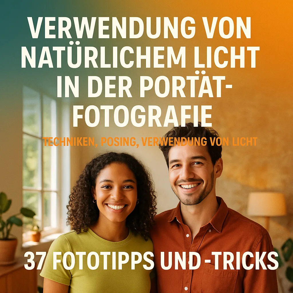 Verwendung von natürlichem Licht in der Porträtfotografie: Techniken, Posing, Verwendung von Licht inkl. 37 Fototipps und Tricks