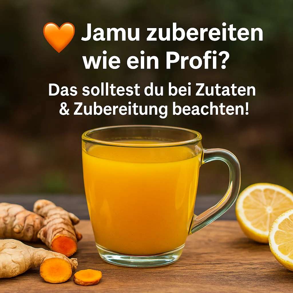 Was du bei der Besorgung von Zutaten und der Zubereitung von Jamu beachten solltest