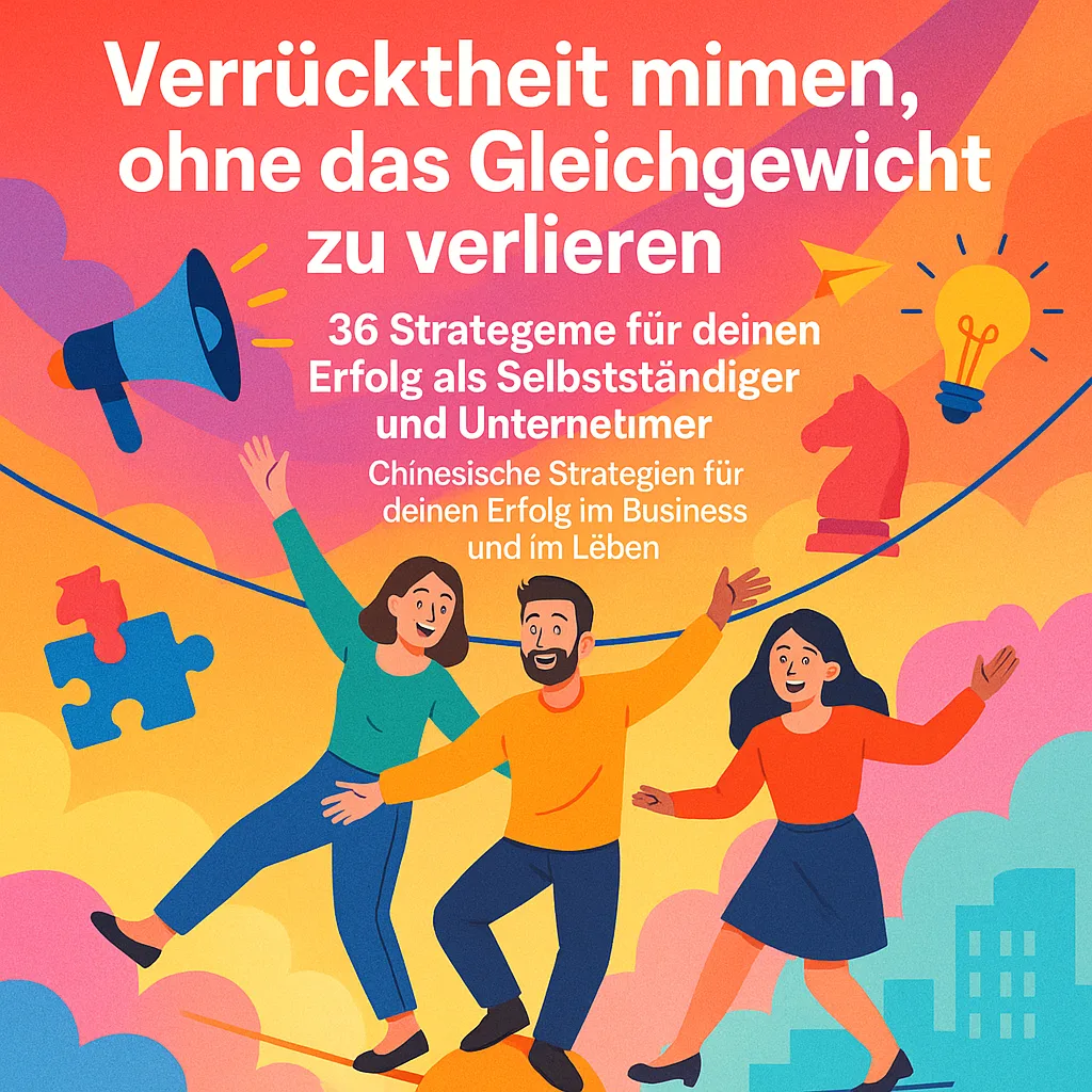 Verrücktheit mimen, ohne das Gleichgewicht zu verlieren. 36 Strategeme für deinen Erfolg als Selbstständiger und Unternehmer: Chinesische Strategien für deinen Erfolg im Business und im Leben