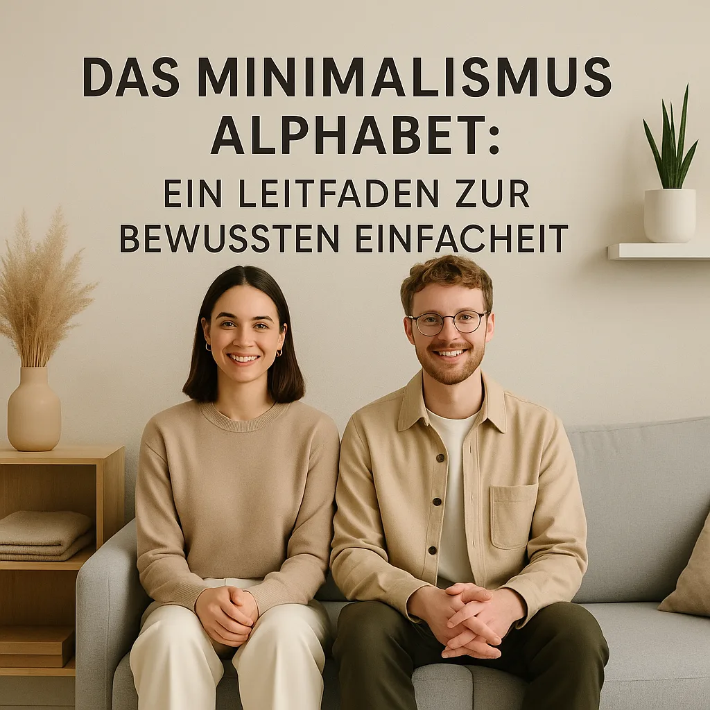 Das Minimalismus Alphabet: Ein Leitfaden zur bewussten Einfachheit mit 26 Buchstaben