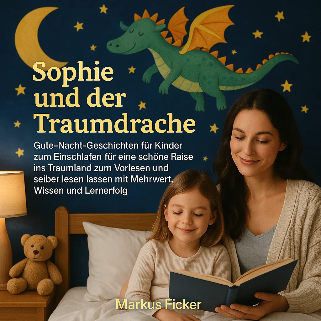 Sophie und der Traumdrache. Gute Nacht Geschichten für Kinder zum Einschlafen für eine schöne Reise ins Traumland zum Vorlesen und selber lesen lassen mit Mehrwert, Wissen und Lernerfolg Kinderbuch von Markus Flicker Sophie und der Traumdrache. Gute Nacht Geschichten für Kinder zum Einschlafen für eine schöne Reise ins Traumland zum Vorlesen und selber lesen lassen mit Mehrwert, Wissen und Lernerfolg Kinderbuch von Markus Flicker