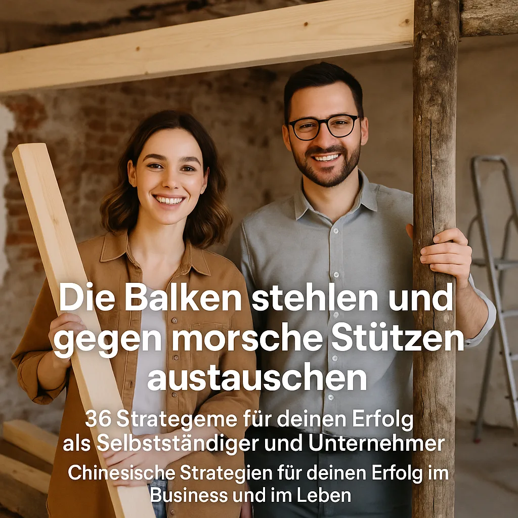 Die Balken stehlen und gegen morsche Stützen austauschen. 36 Strategeme für deinen Erfolg als Selbstständiger und Unternehmer: Chinesische Strategien für deinen Erfolg im Business und im Leben