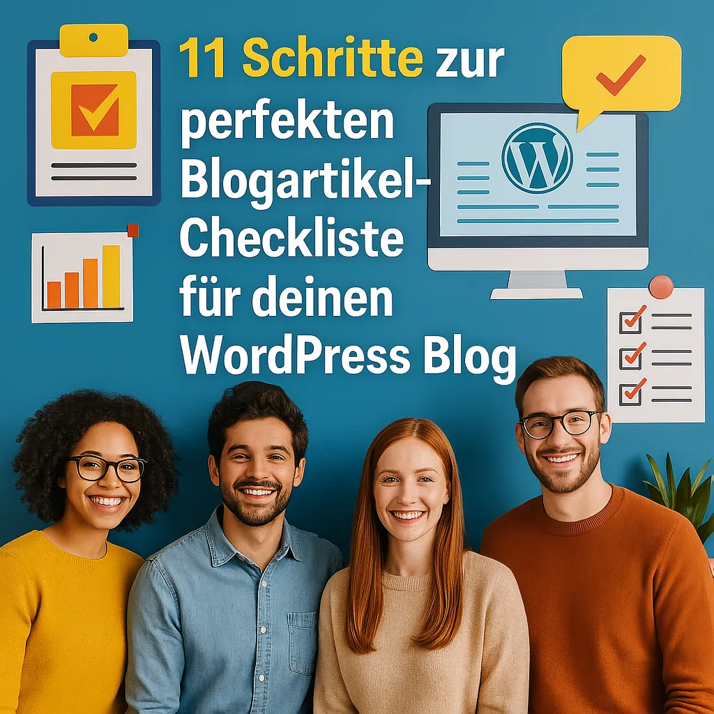 11 Schritte zur perfekten Blogartikel-Checkliste für deinen WordPress Blog