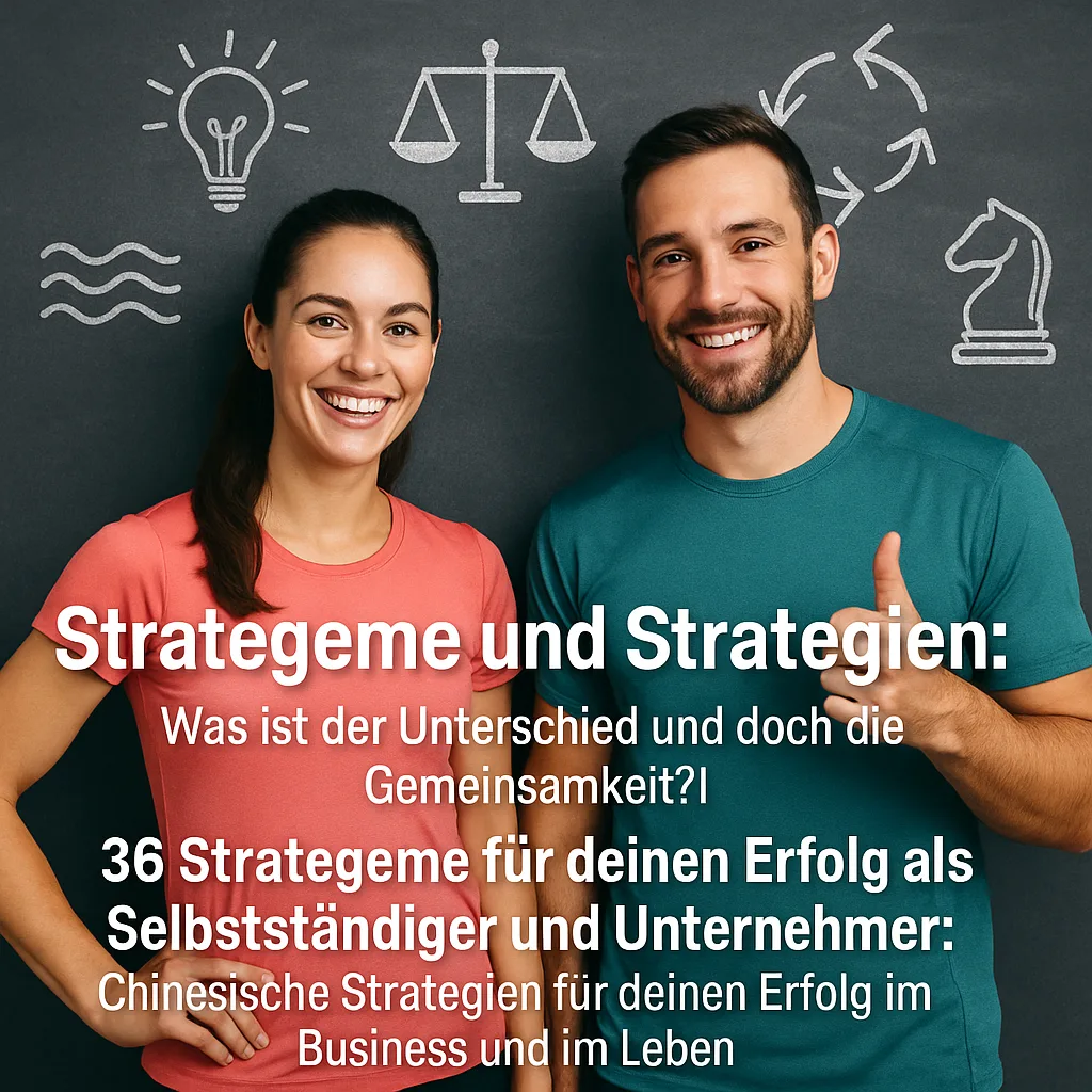 Strategeme und Strategien? Was ist der Unterschied und doch die Gemeinsamkeit?! 36 Strategeme für deinen Erfolg als Selbstständiger und Unternehmer: Chinesische Strategien für deinen Erfolg im Business und im Leben Strategeme und Strategien? Was ist der Unterschied und doch die Gemeinsamkeit?! 36 Strategeme für deinen Erfolg als Selbstständiger und Unternehmer: Chinesische Strategien für deinen Erfolg im Business und im Leben