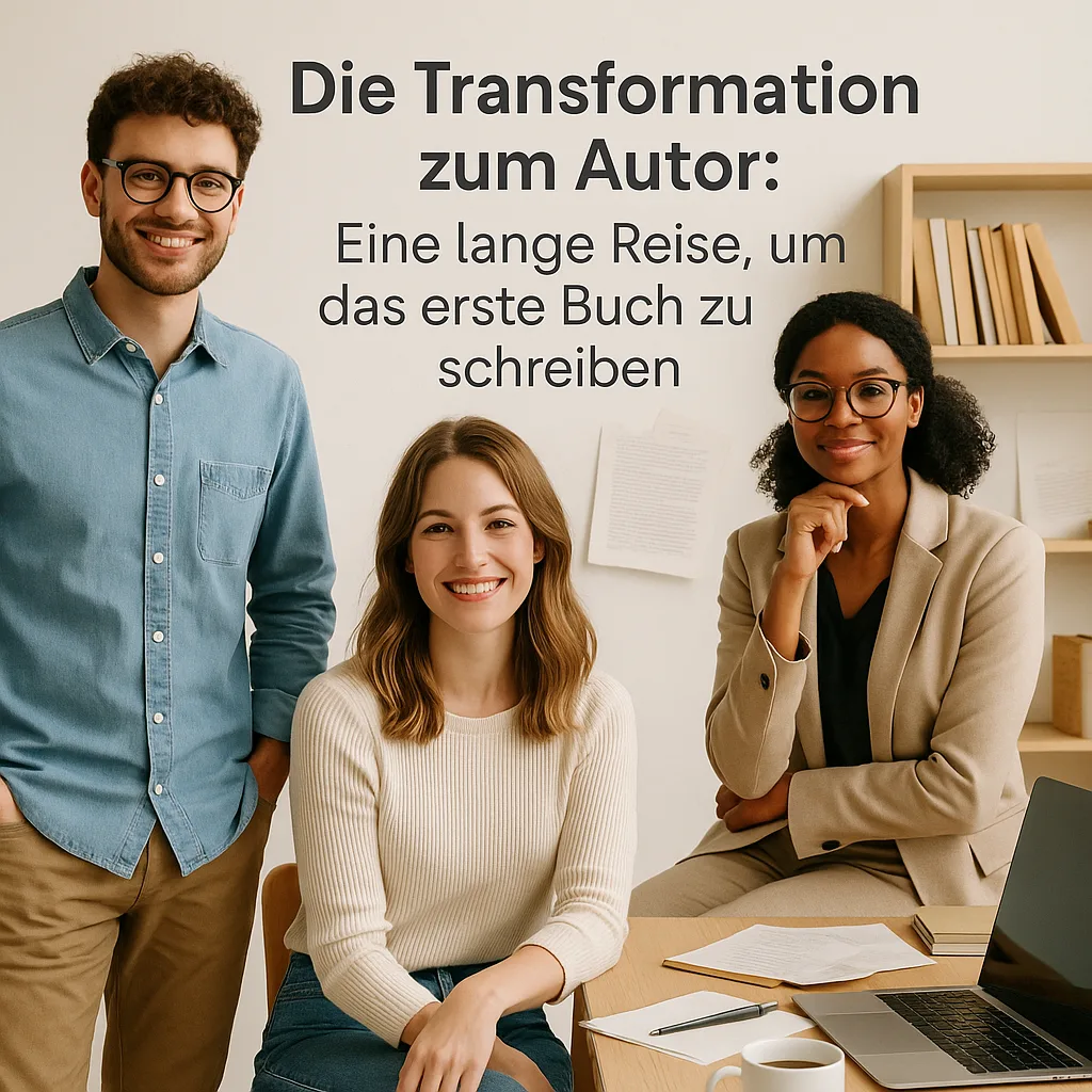 Die Transformation zum Autor: Eine lange Reise, um das erste Buch zu schreiben Die Transformation zum Autor: Eine lange Reise, um das erste Buch zu schreiben