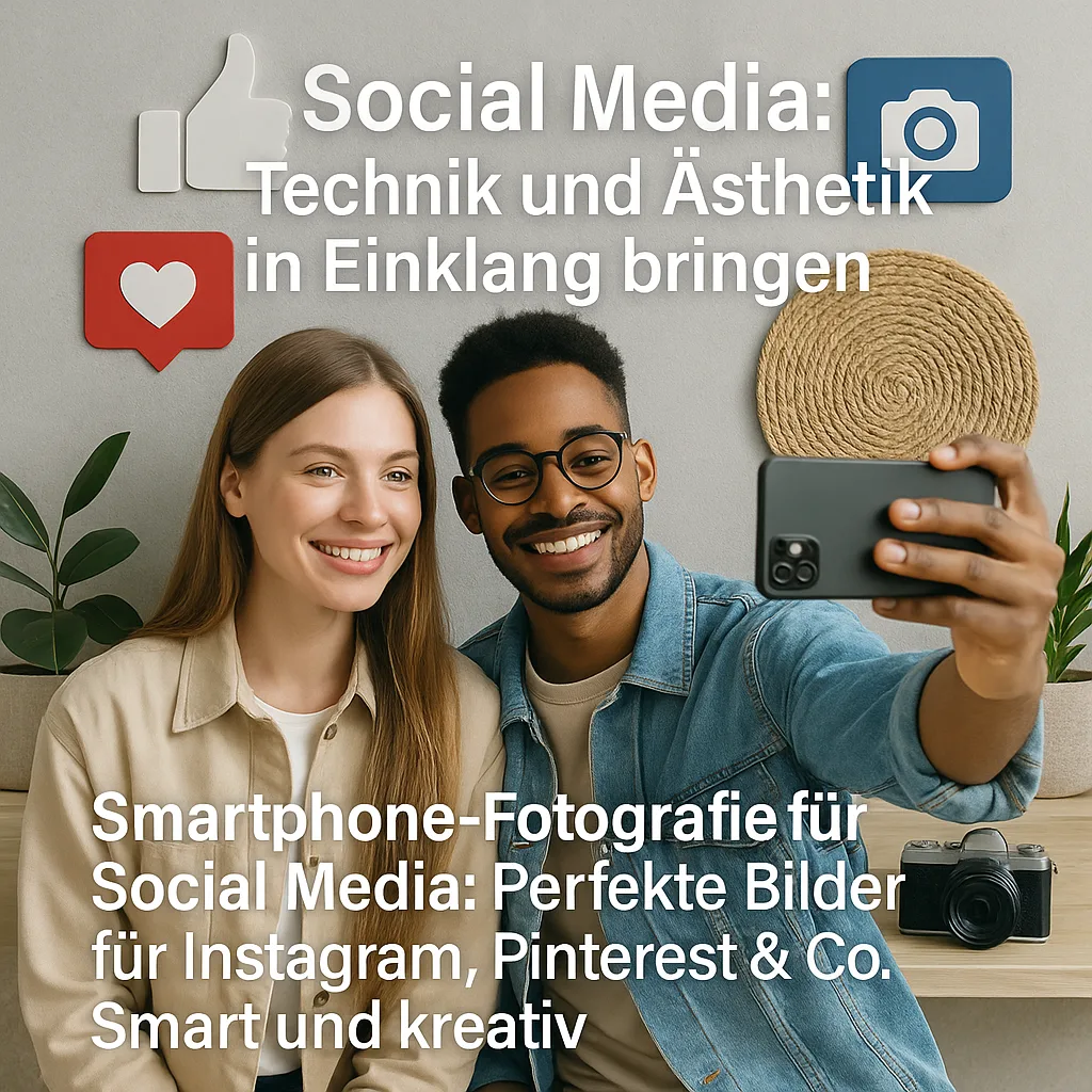 Social Media: Technik und Ästhetik in Einklang bringen. Smartphone-Fotografie für Social Media: Perfekte Bilder für Instagram, Pinterest & Co. Smart und kreativ. Social Media: Technik und Ästhetik in Einklang bringen. Smartphone-Fotografie für Social Media: Perfekte Bilder für Instagram, Pinterest & Co. Smart und kreativ.
