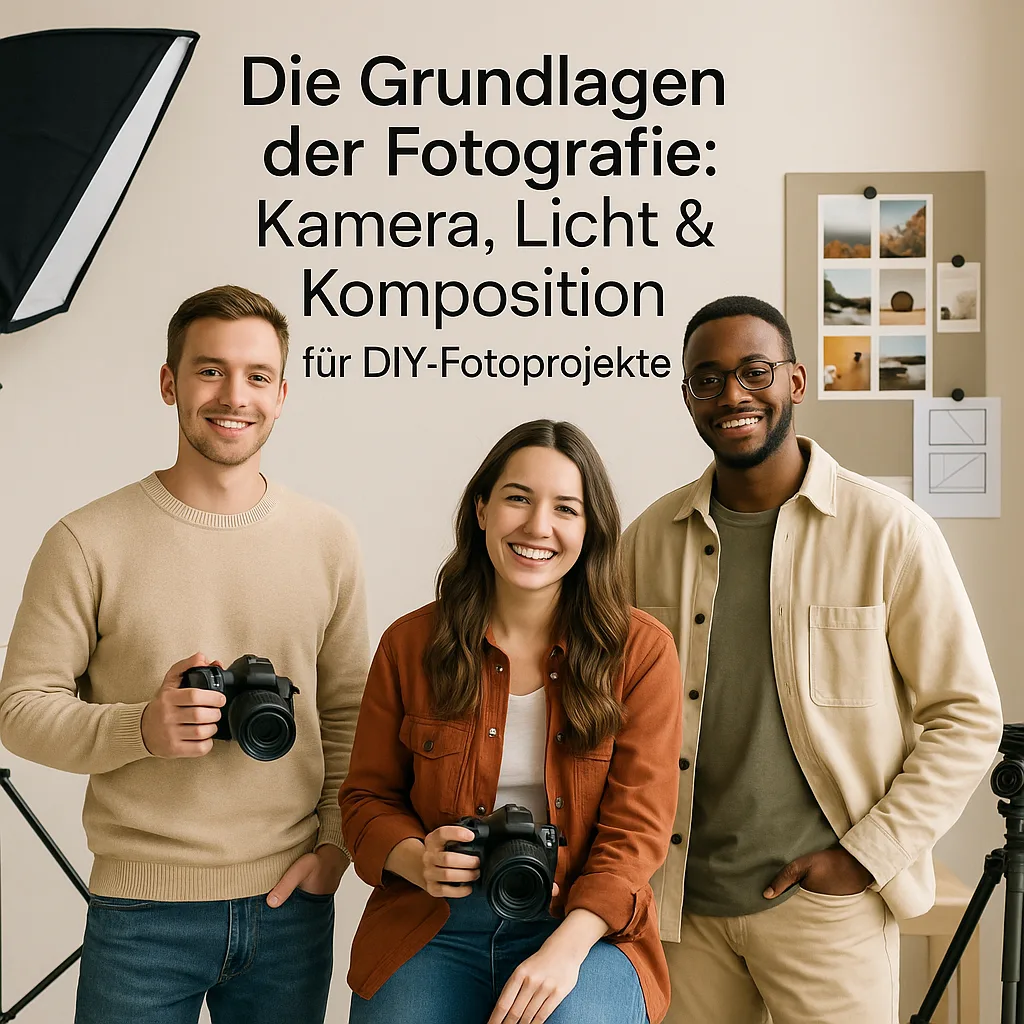 Die Grundlagen der Fotografie: Kamera, Licht und Komposition für DIY-Fotoprojekte