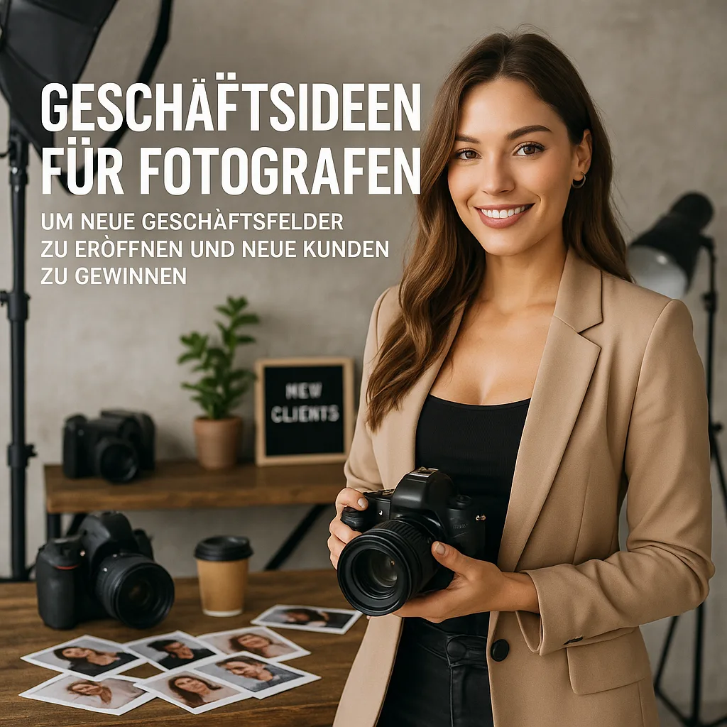 37 Geschäftsideen für Fotografen um neue Geschäftsfelder zu eröffnen und neue Kunden zu gewinnen