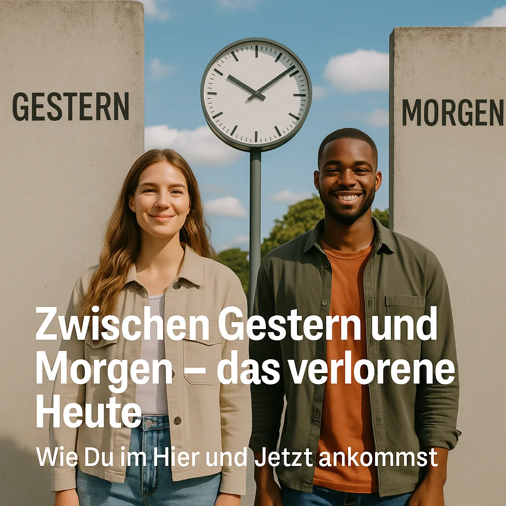 Zwischen Gestern und Morgen – das verlorene Heute. Wie Du im Hier und Jetzt ankommst inkl. 5 Tipps und Tricks Zwischen Gestern und Morgen – das verlorene Heute. Wie Du im Hier und Jetzt ankommst inkl. 5 Tipps und Tricks