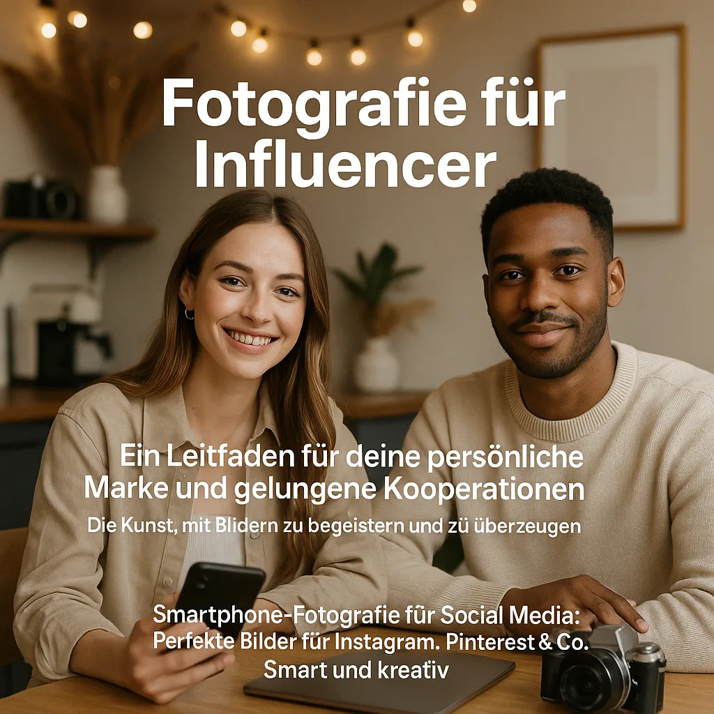 Fotografie für Influencer: Ein Leitfaden für deine persönliche Marke und gelungene Kooperationen. Die Kunst, mit Bildern zu begeistern und zu überzeugen. Smartphone-Fotografie für Social Media: Perfekte Bilder für Instagram, Pinterest & Co. Smart und kreativ. Fotografie für Influencer: Ein Leitfaden für deine persönliche Marke und gelungene Kooperationen. Die Kunst, mit Bildern zu begeistern und zu überzeugen. Smartphone-Fotografie für Social Media: Perfekte Bilder für Instagram, Pinterest & Co. Smart und kreativ.