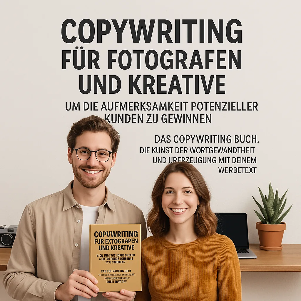 Copywriting für Fotografen und Kreative um die Aufmerksamkeit potenzieller Kunden zu gewinnen. Das Copywriting Buch. Die Kunst der Wortgewandtheit und Überzeugung mit deinem Werbetext