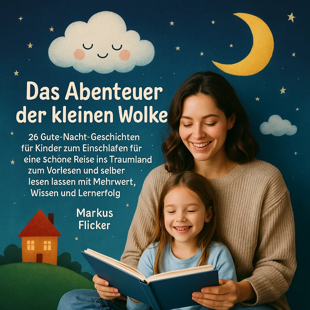 Das Abenteuer der kleinen Wolke. 26 Gute Nacht Geschichten für Kinder zum Einschlafen für eine schöne Reise ins Traumland zum Vorlesen und selber lesen lassen mit Mehrwert, Wissen und Lernerfolg Das Abenteuer der kleinen Wolke. 26 Gute Nacht Geschichten für Kinder zum Einschlafen für eine schöne Reise ins Traumland zum Vorlesen und selber lesen lassen mit Mehrwert, Wissen und Lernerfolg Buch von Markus Flicker