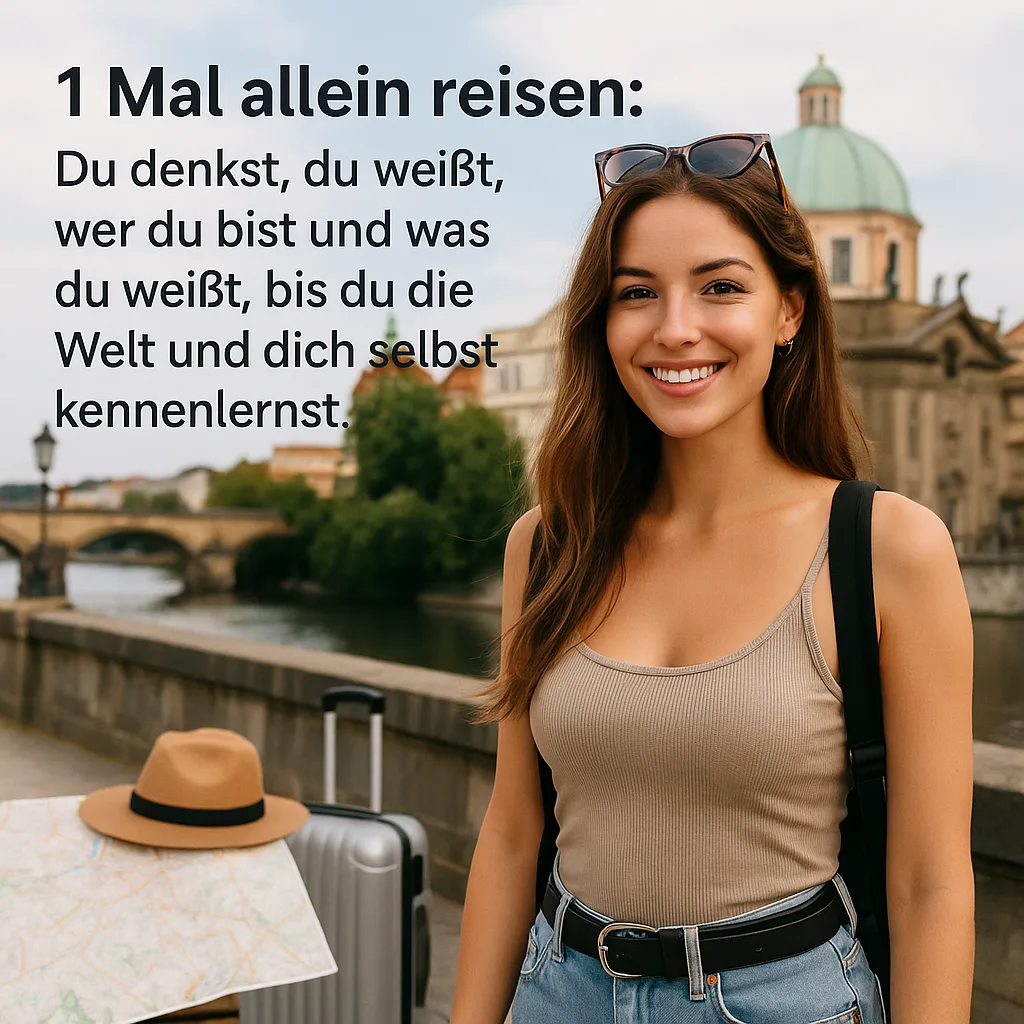 1 Mal alleine reisen: Du denkst, du weißt wer du bist und was du weißt, bis du die Welt und dich selbst kennenlernst 1 Mal alleine reisen: Du denkst, du weißt wer du bist und was du weißt, bis du die Welt und dich selbst kennenlernst