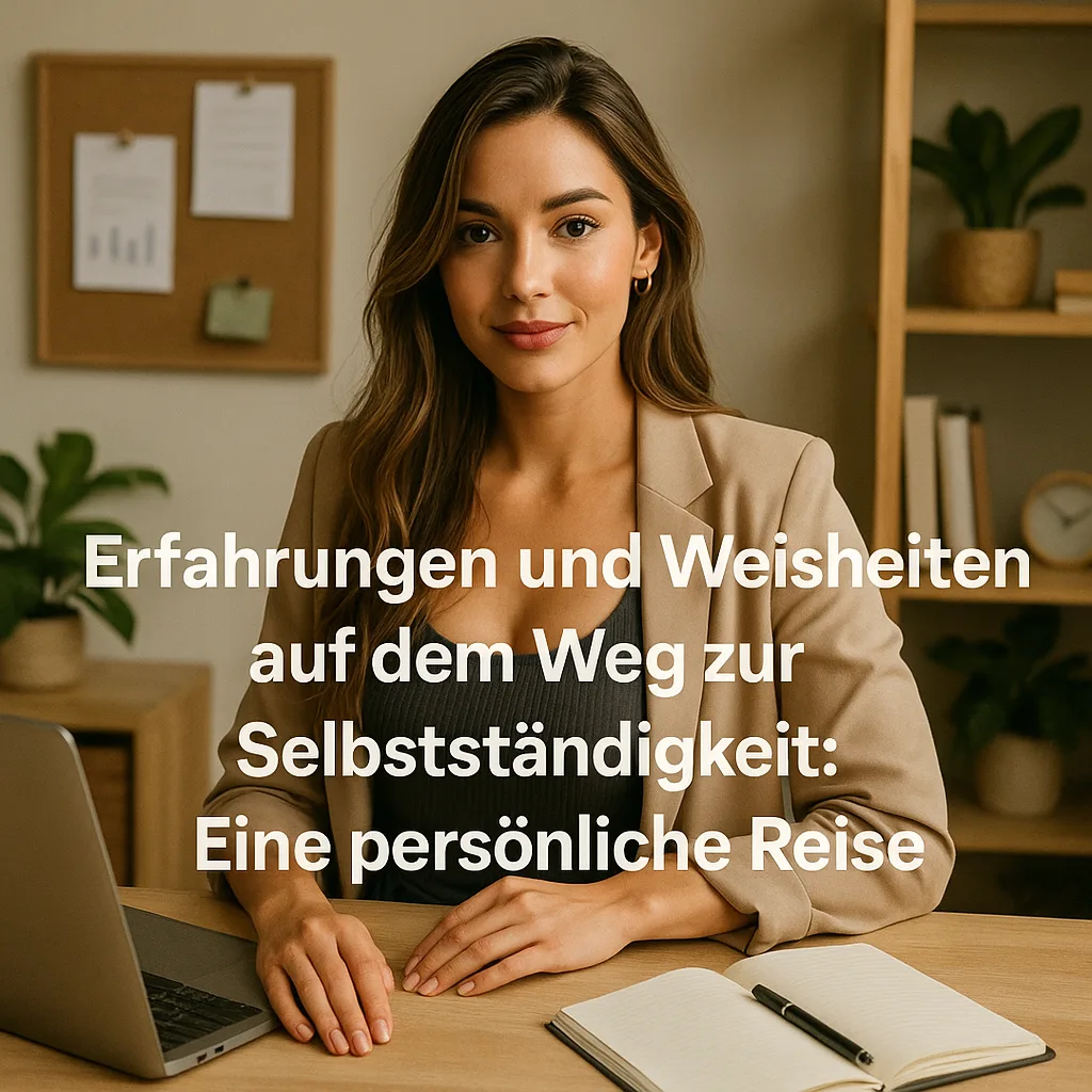 Erfahrungen und Weisheiten auf dem Weg zur Selbstständigkeit: Eine persönliche Reise
