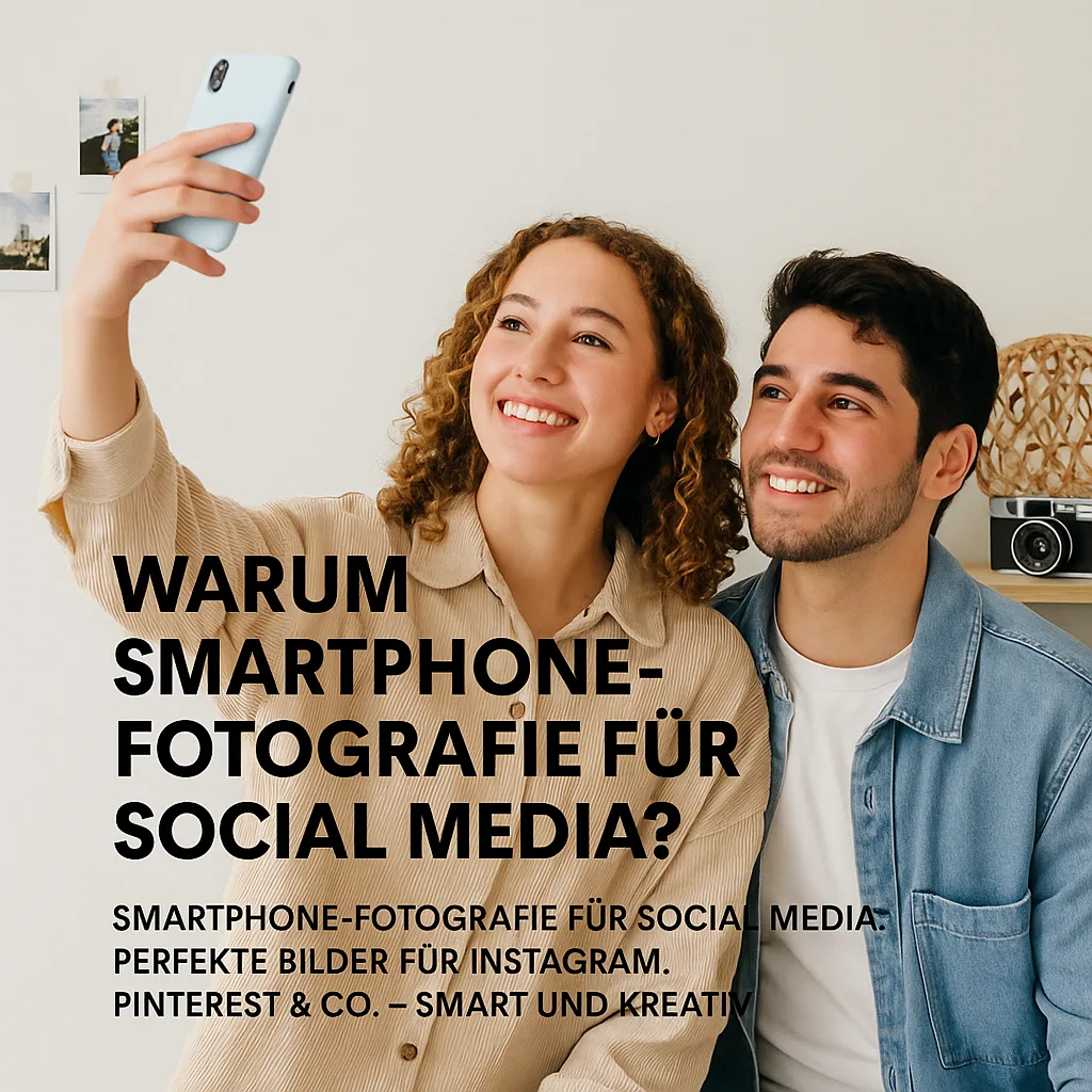 Warum Smartphone-Fotografie für Social Media? Smartphone-Fotografie für Social Media inkl. 6 Tipps und Tricks. Perfekte Bilder für Instagram, Pinterest & Co. Smart und kreativ.