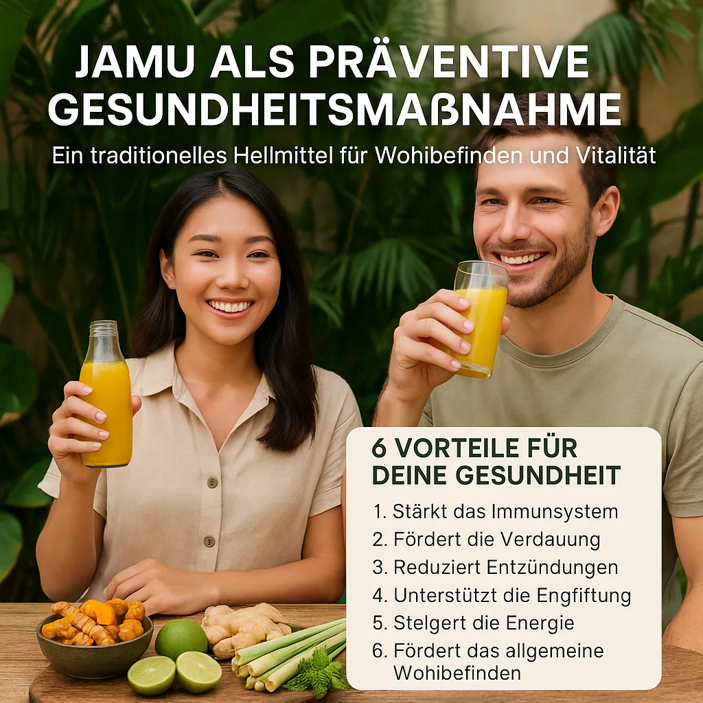 Jamu als Präventive Gesundheitsmaßnahme: Ein Traditionelles Heilmittel für Wohlbefinden und Vitalität inkl. 6 Gesundheitsvorteile