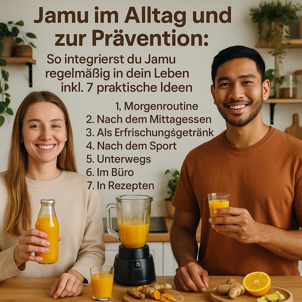 Jamu im Alltag und zur Prävention: So integrierst du Jamu regelmäßig in dein Leben inkl. 7 praktische Ideen