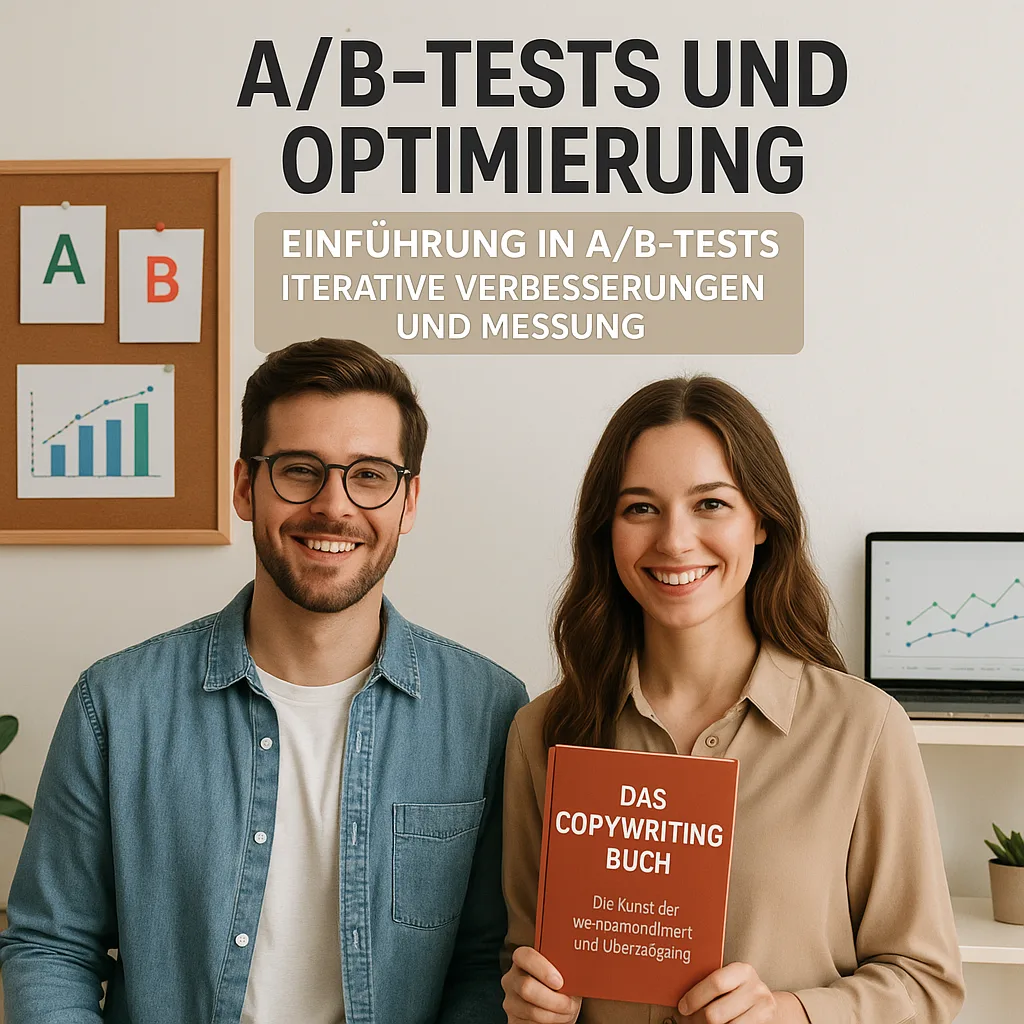 A/B-Tests und Optimierung. Einführung in A/B-Tests. Iterative Verbesserungen und Messung. Das Copywriting Buch. Die Kunst der Wortgewandtheit und Überzeugung mit deinem Werbetext A/B-Tests und Optimierung. Einführung in A/B-Tests. Iterative Verbesserungen und Messung. Das Copywriting Buch. Die Kunst der Wortgewandtheit und Überzeugung mit deinem Werbetext