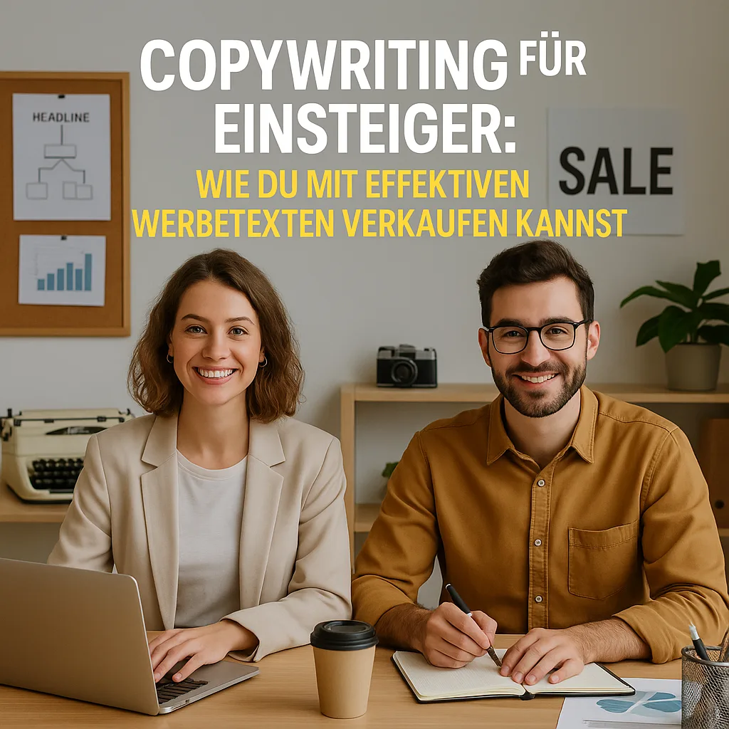 Copywriting für Einsteiger: Wie du mit effektiven Werbetexten Verkaufen kannst Copywriting für Einsteiger: Wie du mit effektiven Werbetexten Verkaufen kannst