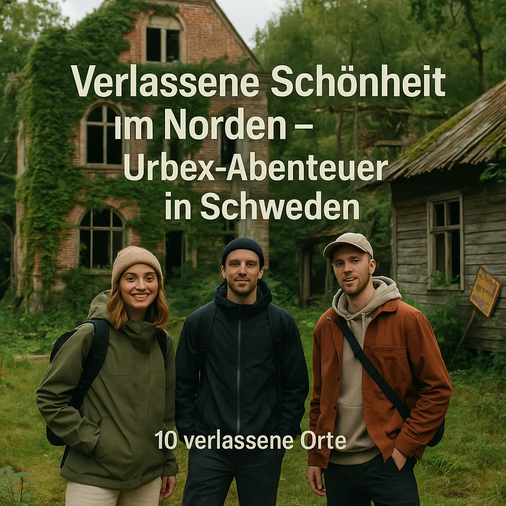 Urbex Abenteuer in Schweden - Verlassene Schönheit im Norden inkl. 10 verlassene Orte Verlassene Schönheit im Norden – Urbex-Abenteuer in Schweden inkl. 10 verlassene Orte